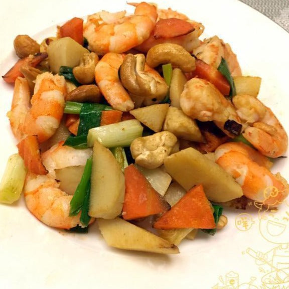 №157 GAMBAS CON ANACARDOS